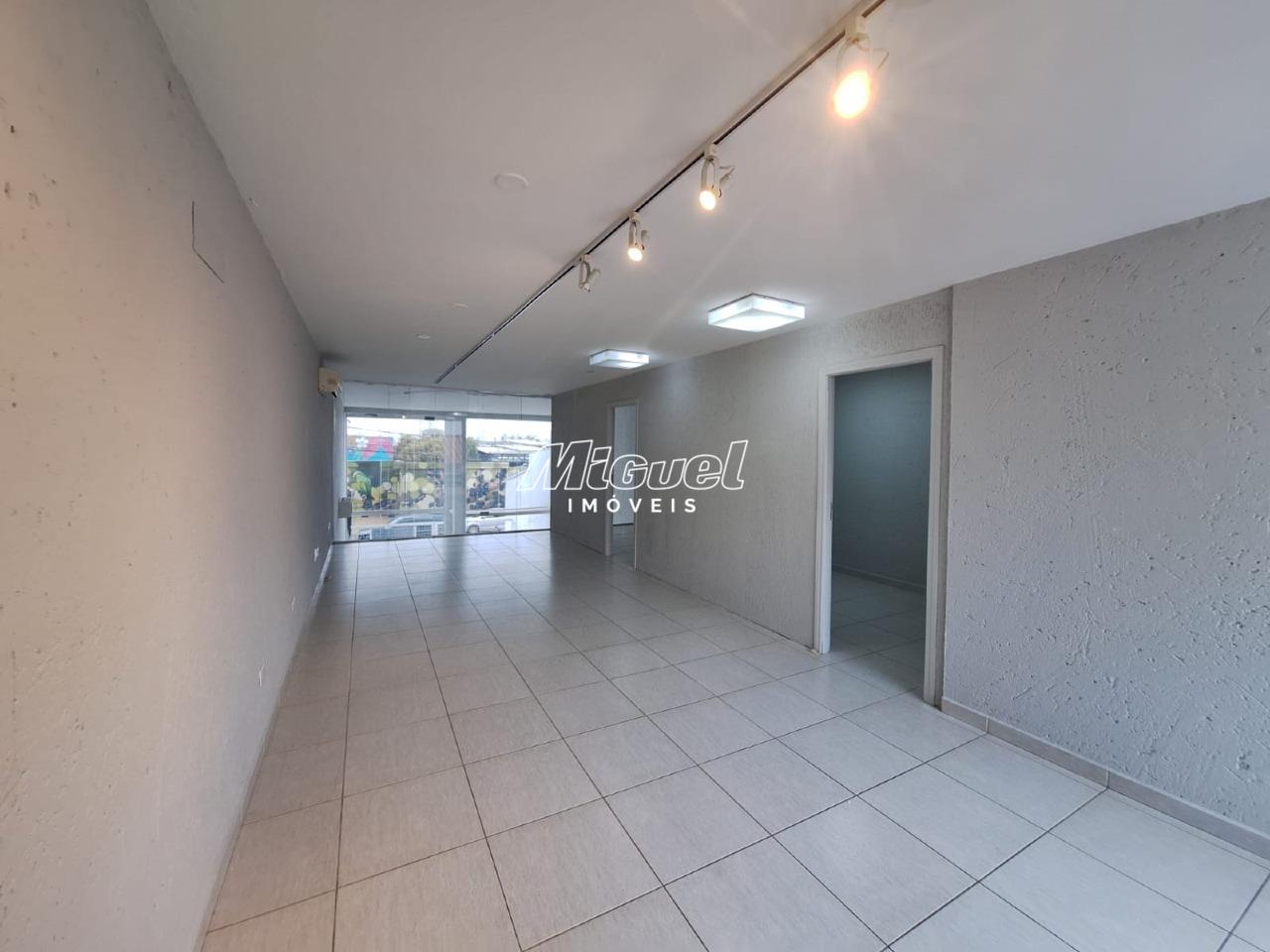 Salão Comercial, para aluguel, Jardim Europa - 2 quartos - Piracicaba/SP: 