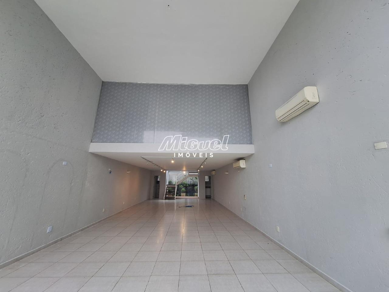Salão Comercial, para aluguel, Jardim Europa - 2 quartos - Piracicaba/SP: 