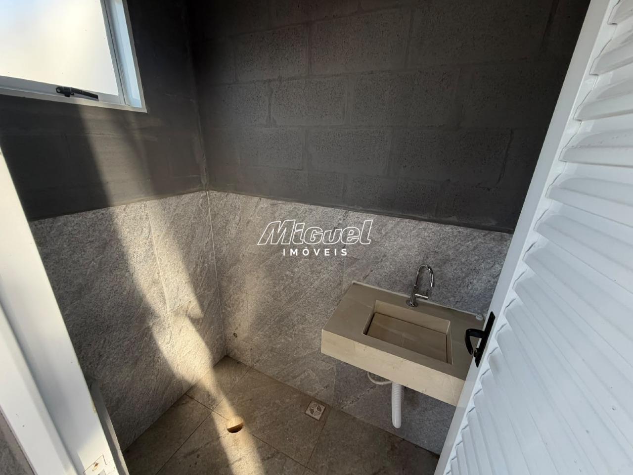 Casa, para aluguel, Jardim das Oliveiras - 2 quartos - Piracicaba/SP: 