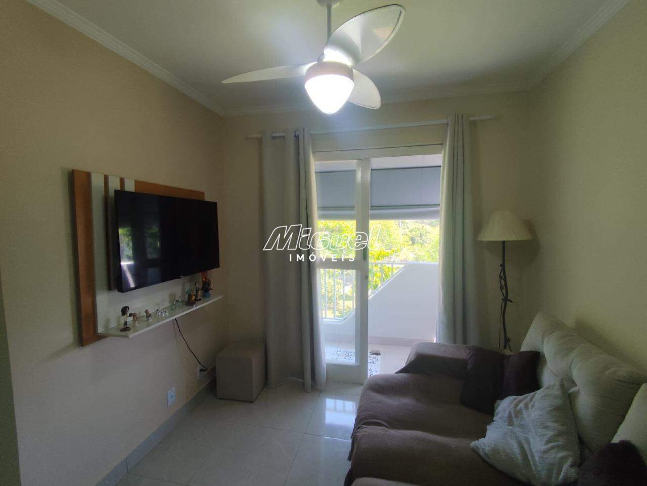 Apartamento, à venda, Glebas Califórnia - 2 quartos Condomínio Residencial Colinas de Piracicaba - Piracicaba/SP: 