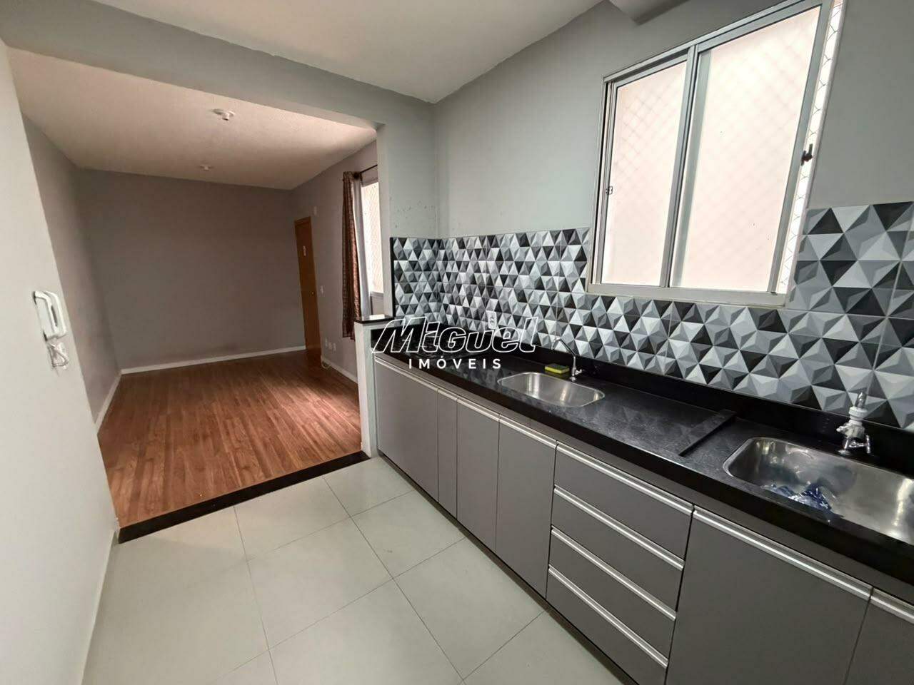 Apartamento, para aluguel, Pompeia - 2 quartos Parque Piazza Bellini - Piracicaba/SP: 