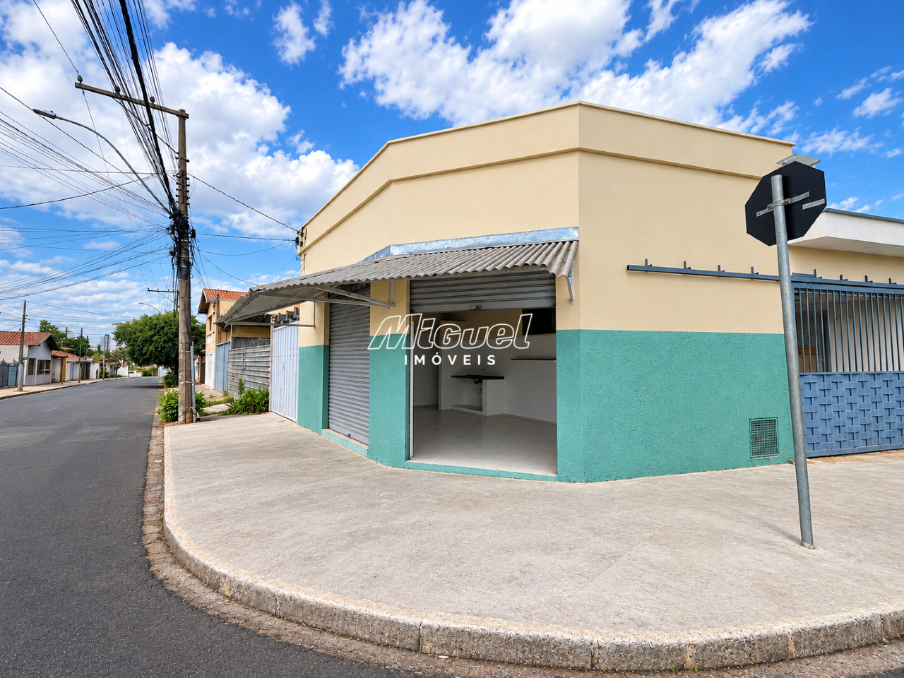 Salão Comercial, para aluguel, Paulicéia - - Piracicaba/SP: 