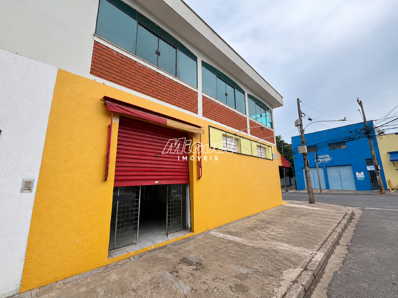 Salão Comercial, para aluguel, Jardim Caxambu - - Piracicaba/SP: 