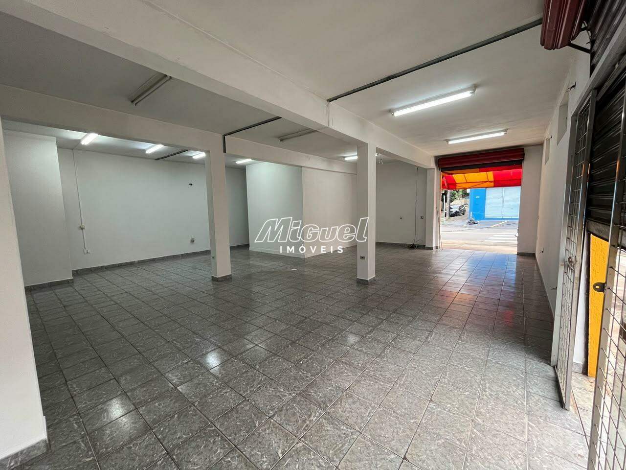 Salão Comercial, para aluguel, Jardim Caxambu - - Piracicaba/SP: 