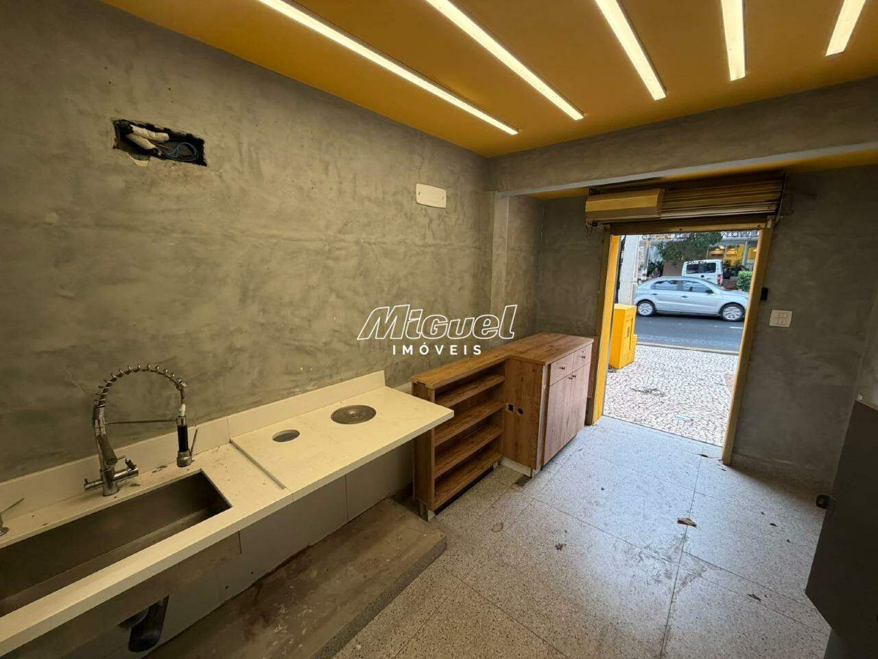 Salão Comercial, para aluguel, Cidade Jardim - - Piracicaba/SP: 