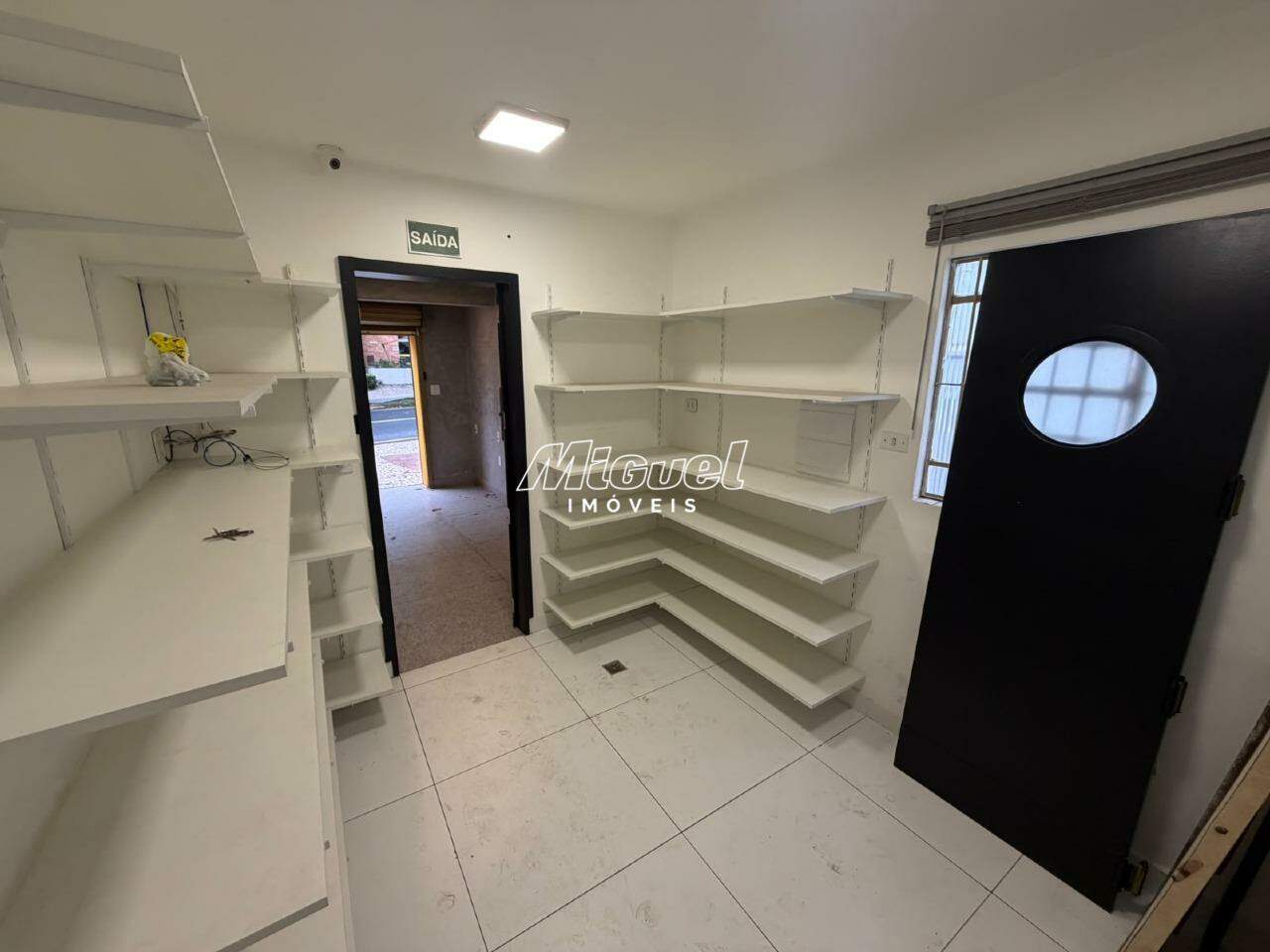 Salão Comercial, para aluguel, Cidade Jardim - - Piracicaba/SP: 
