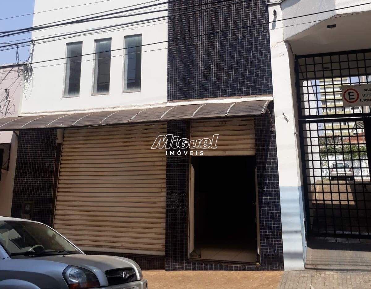 Salão Comercial, para aluguel, Centro - - Piracicaba/SP: 