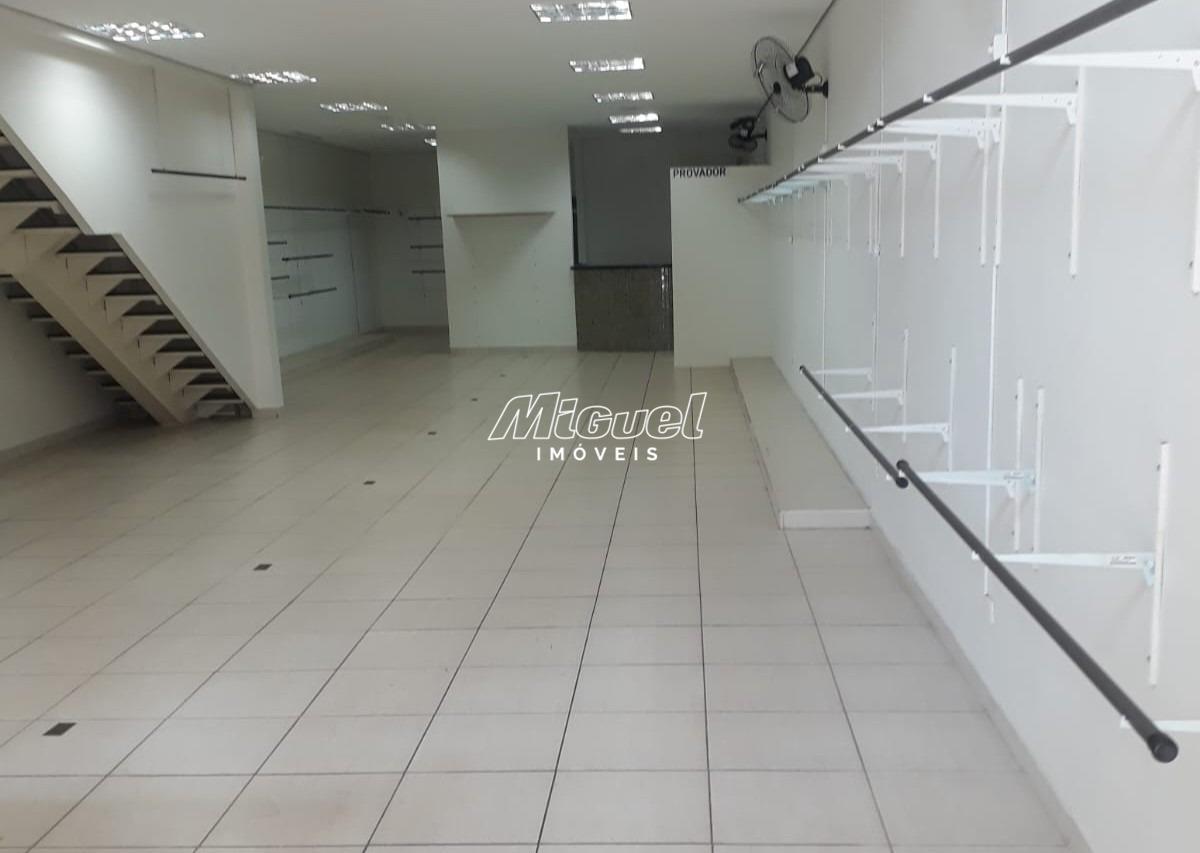 Salão Comercial, para aluguel, Centro - - Piracicaba/SP: 