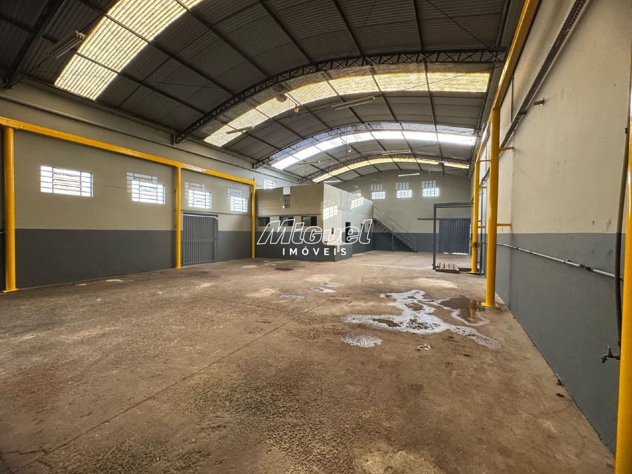 Galpão, para aluguel, Parque São Jorge - - Piracicaba/SP: 