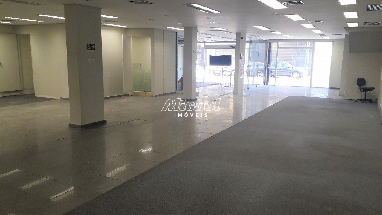 Salão Comercial, para aluguel, Centro - - Piracicaba/SP: 