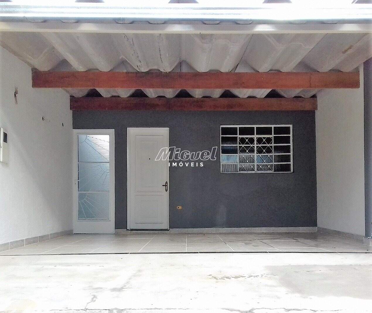 Casa, à venda, Santa Terezinha - 2 quartos - Piracicaba/SP: