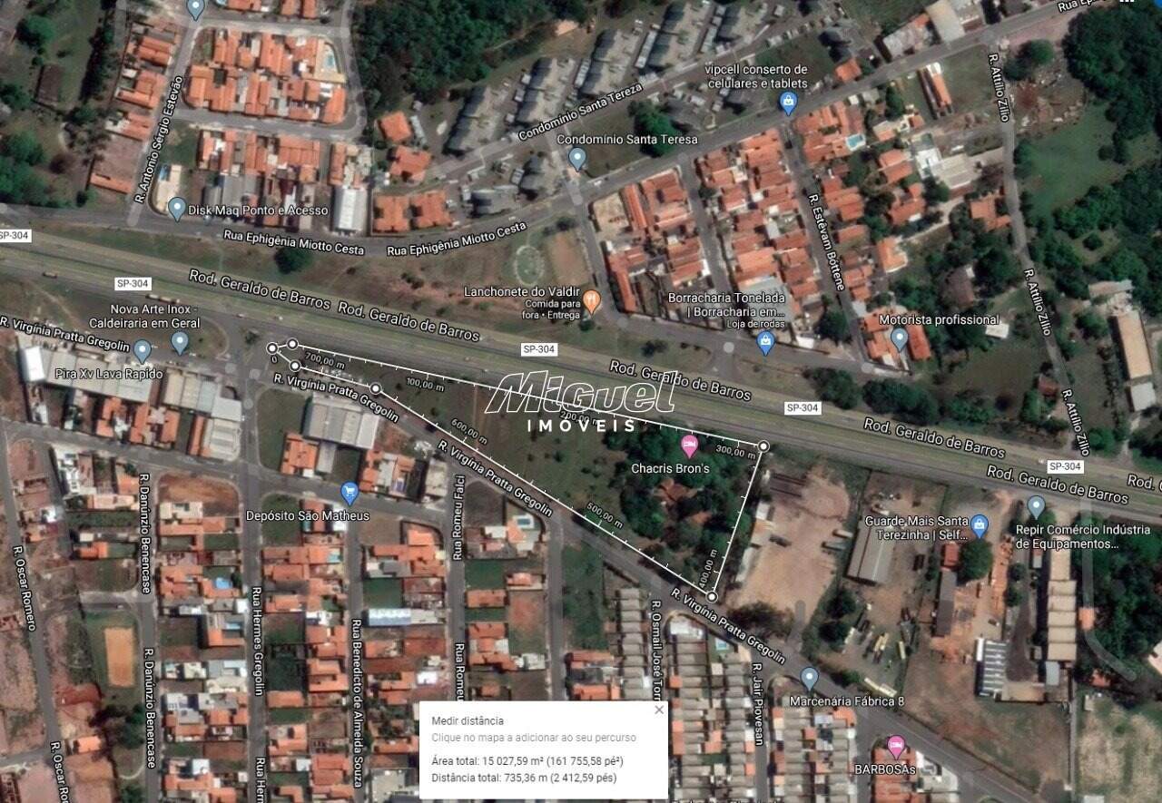 Área, à venda, Santa Terezinha - - Piracicaba/SP: 