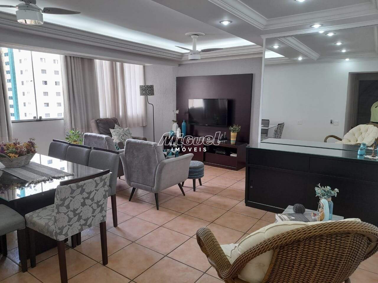 Apartamento, à venda, 3 quartos, Conjunto Champs Elysees, Centro - Piracicaba: 