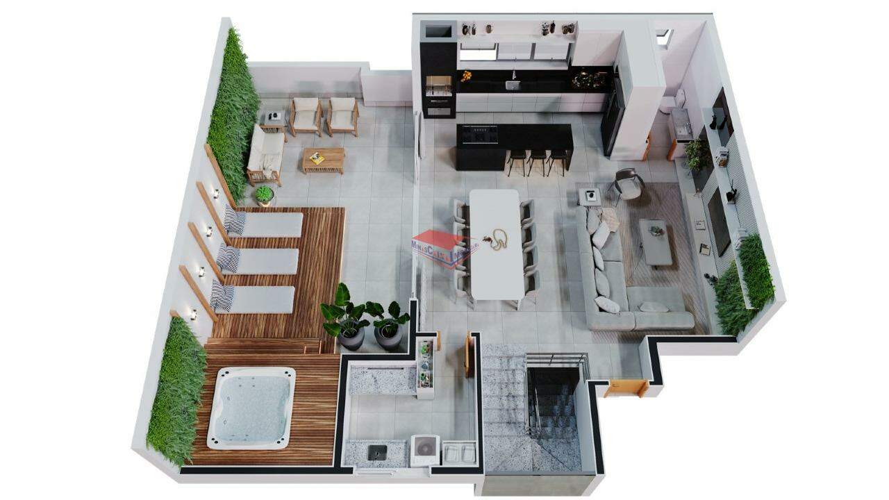 Apartamento à venda com 3 quartos, 233m² - Foto 8