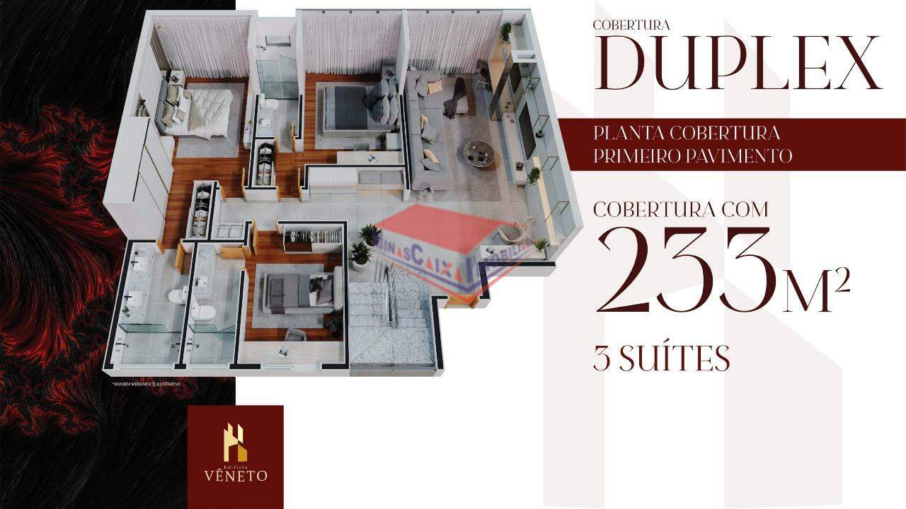 Apartamento à venda com 3 quartos, 233m² - Foto 17