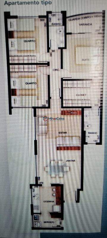 Apartamento à venda com 3 quartos, 110m² - Foto 22