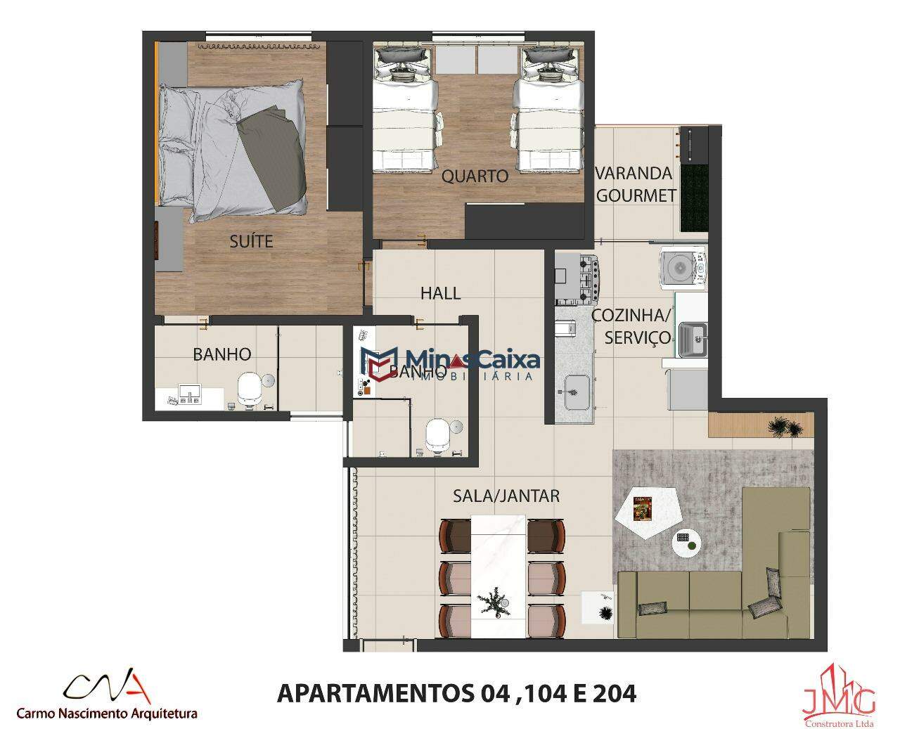 Apartamento à venda com 2 quartos, 122m² - Foto 11