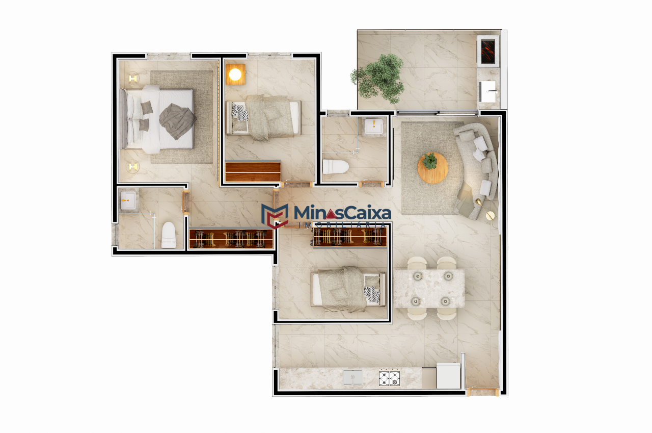 Apartamento à venda com 3 quartos, 87m² - Foto 9