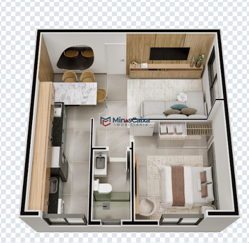 Apartamento à venda com 2 quartos, 48m² - Foto 12