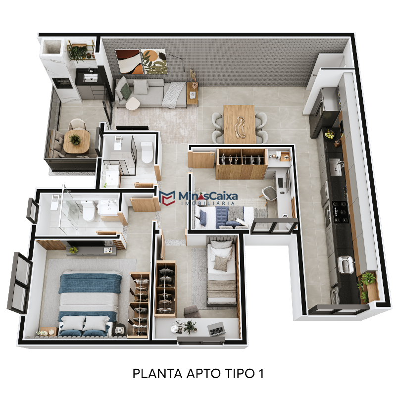 Apartamento à venda com 3 quartos, 160m² - Foto 13