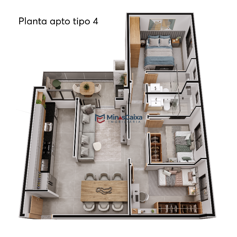 Apartamento à venda com 3 quartos, 160m² - Foto 15