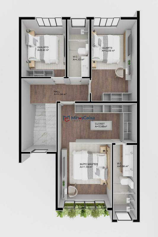 Casa à venda com 3 quartos, 173m² - Foto 4