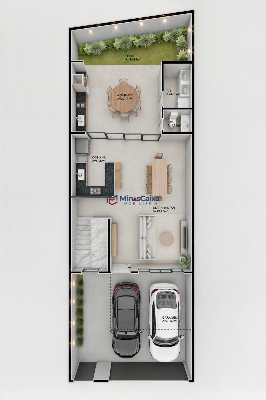 Casa à venda com 3 quartos, 173m² - Foto 3
