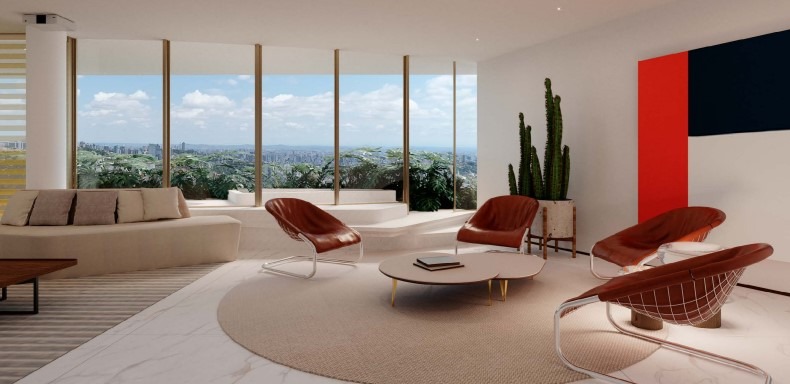 (30338) à venda - Apartamento com 4 quartos, 6 vagas, no Santa Lúcia : 