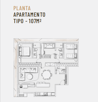 (35942) à venda - Apartamento com 3 quartos, 2 vagas, no Serra : 
