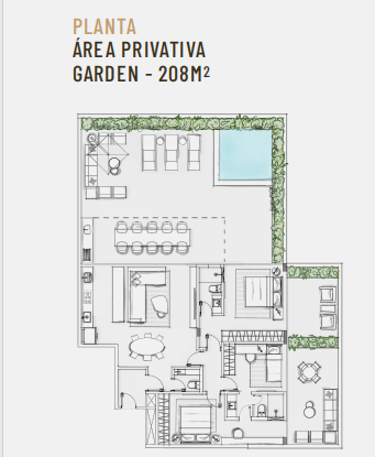 (35944) à venda - Área privativa com 3 quartos, 2 vagas, no Serra : 