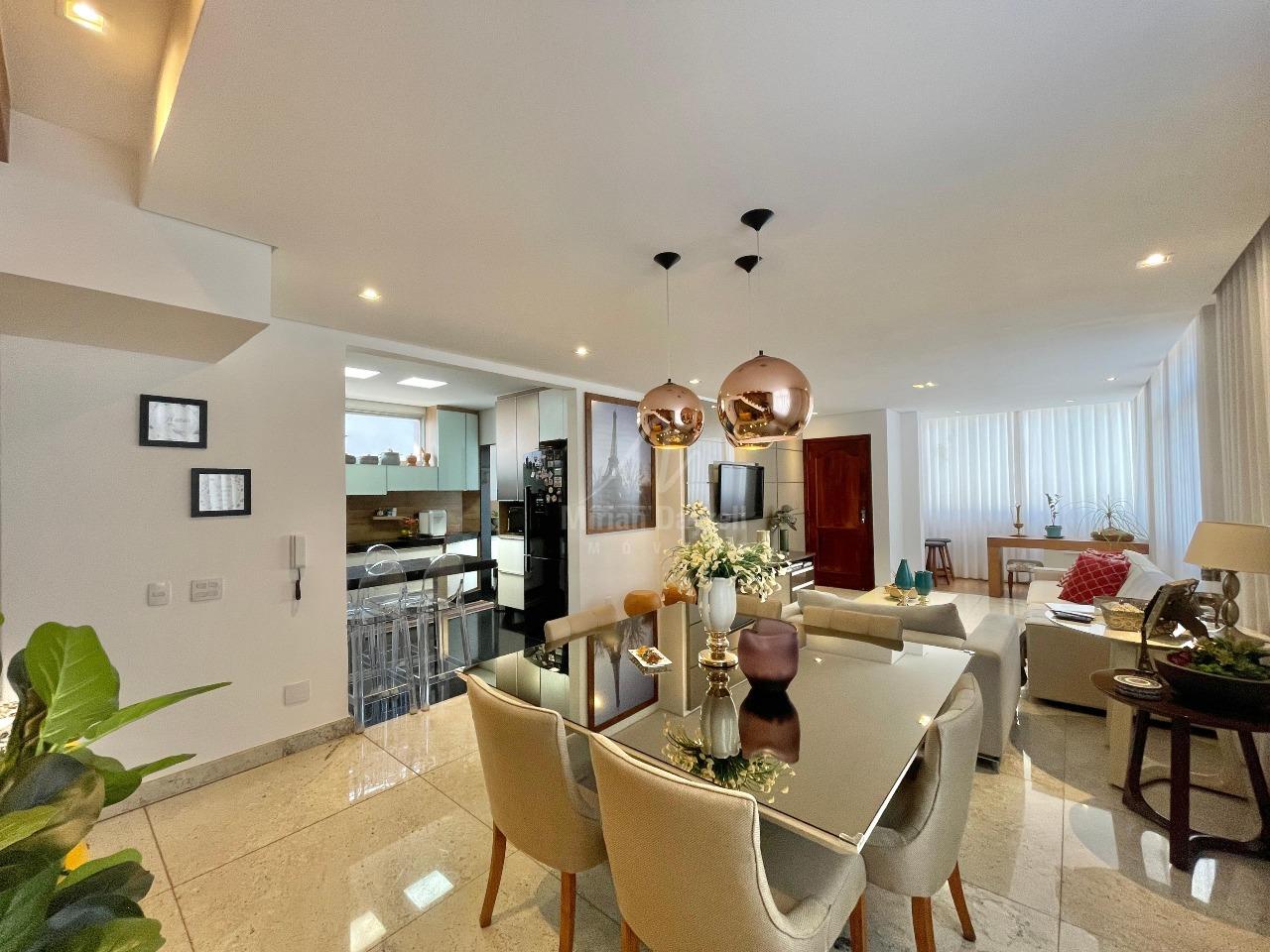 (51532) à venda - Cobertura com 4 quartos, 2 vagas, no Ouro Preto : 