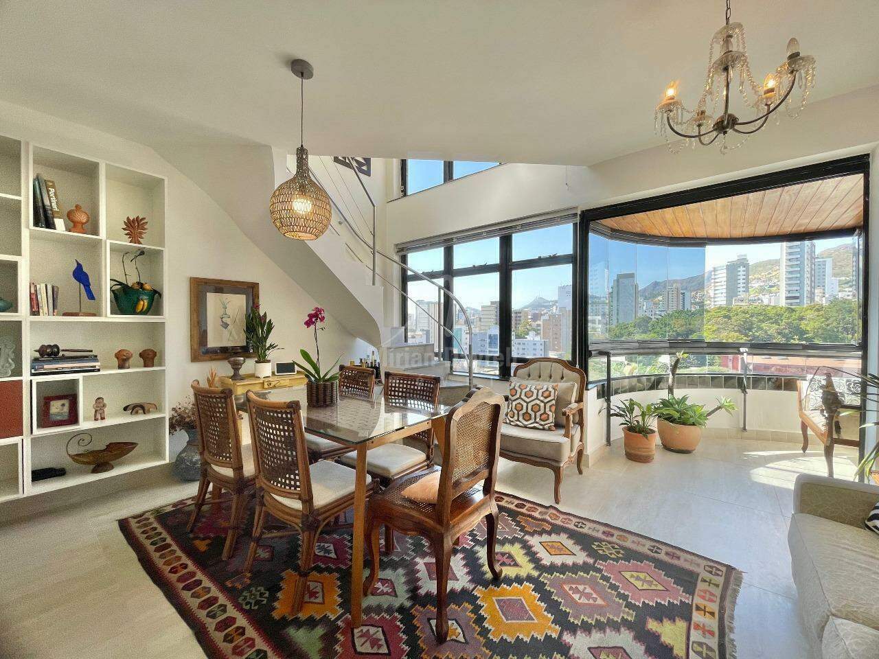 (8706) à venda - Cobertura com 3 quartos, 3 vagas, no Sion : 