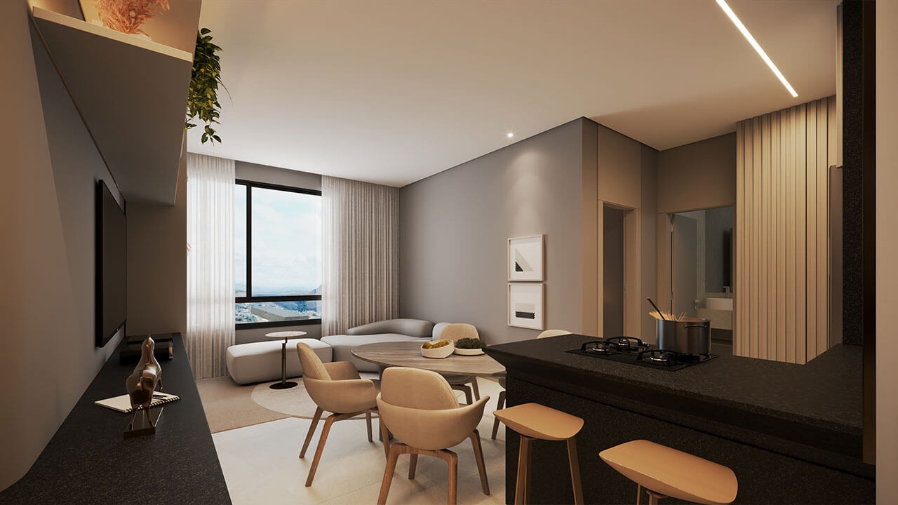 Apartamento à venda no Lourdes: 