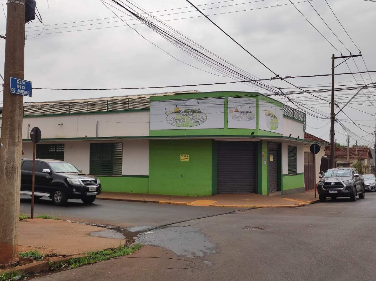 Barracão para aluguel no Centro: 
