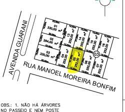 Lote à venda no Residencial Bella Casa II: 