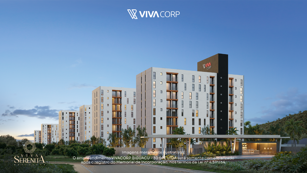 Apartamento, Viva Serenitá Residence em Biguaçu para Comprar