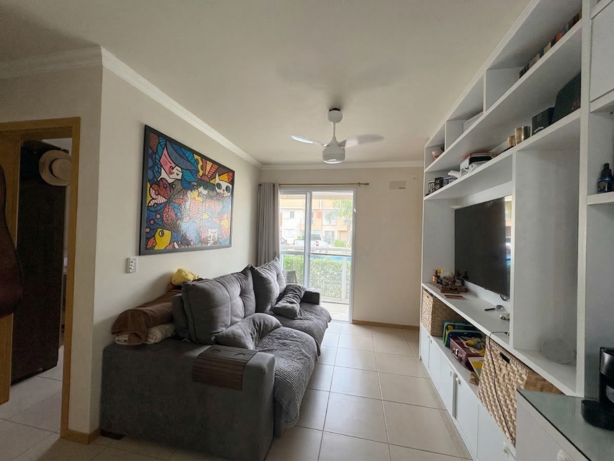 Apartamento com 52m², 2 quartos, 1 vaga, Residencial Vargem Pequena em Florianópolis para Comprar