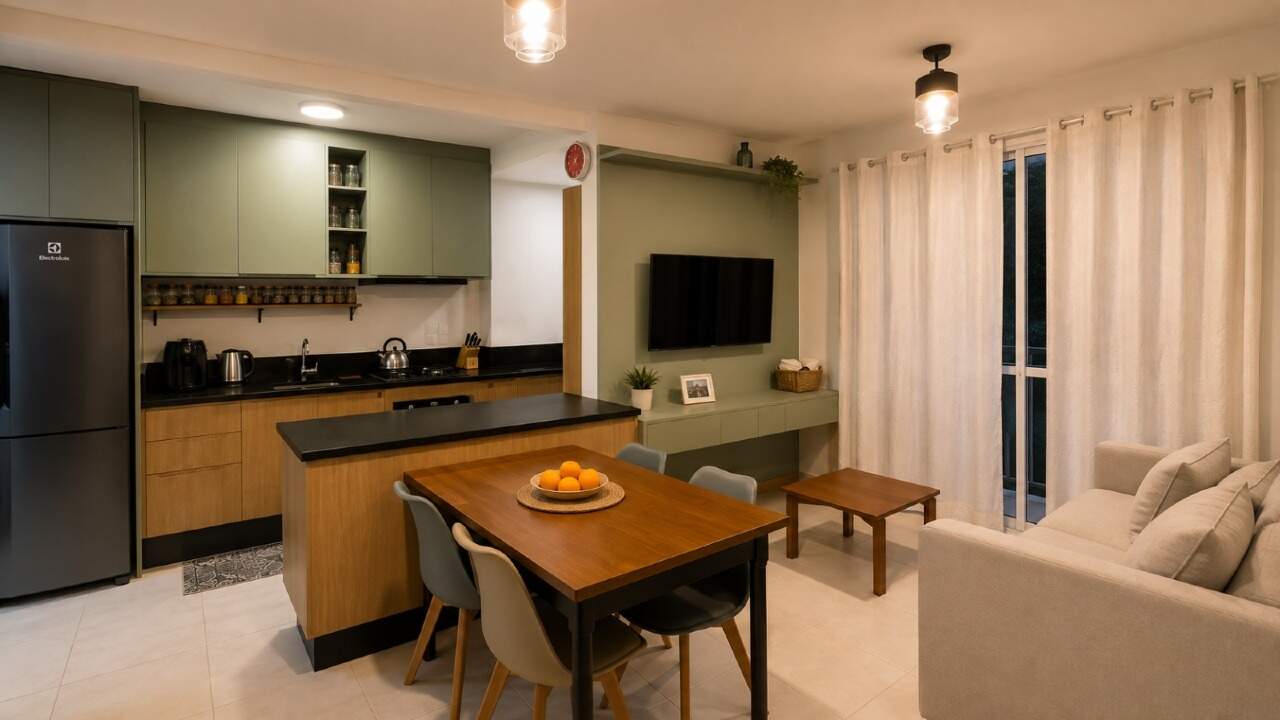 Apartamento com 55m², 2 quartos, 1 vaga, Verde Vale Residencial em Florianópolis para Comprar