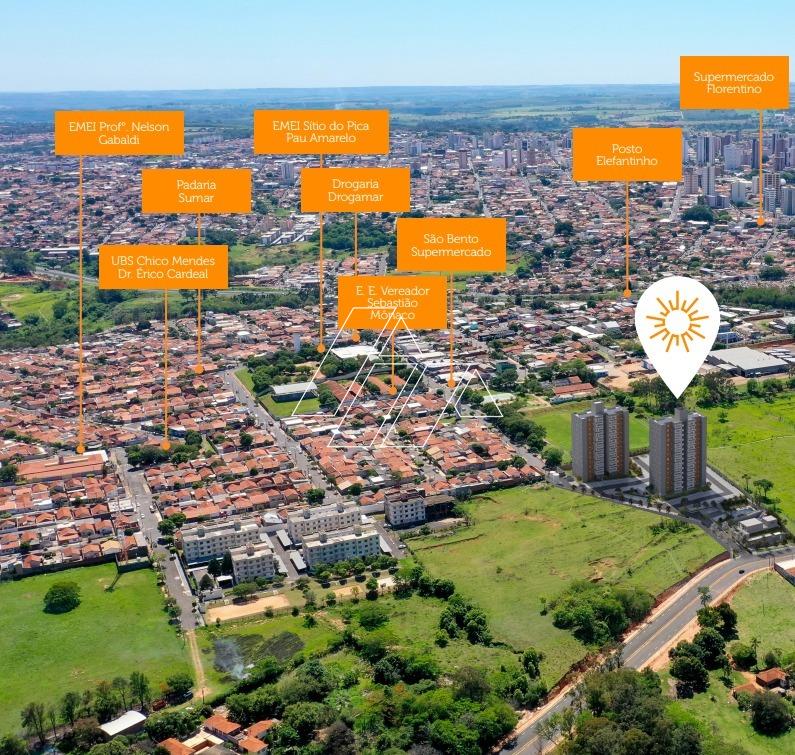 Apartamento à venda no Jardim Califórnia: 