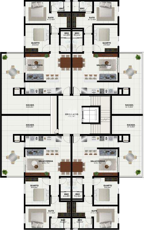 Apartamento à venda no bairro Souza Cruz: 