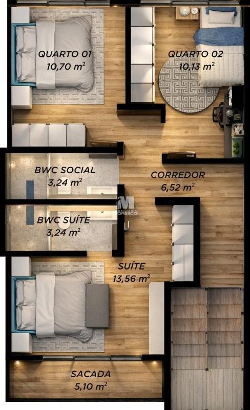 Casa à venda no bairro Guabiruba Sul: 