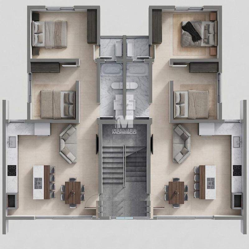 Apartamento à venda no bairro Rio Branco: 
