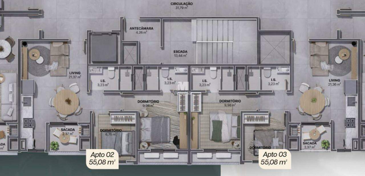 Apartamento à venda no bairro Limeira Baixa: