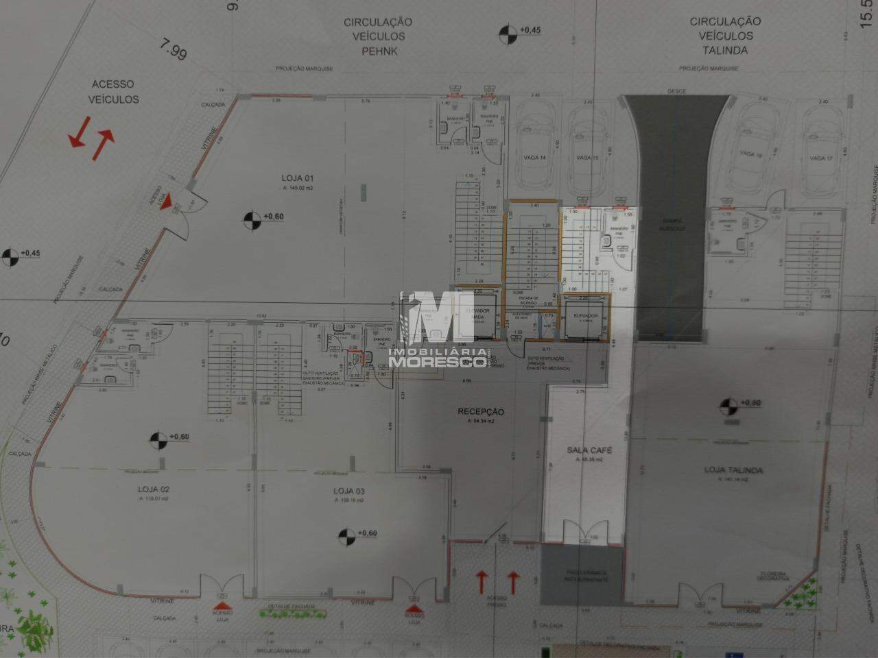 Sala Comercial de 79m² no bairro Centro, em São João Batista | Eu Corretor