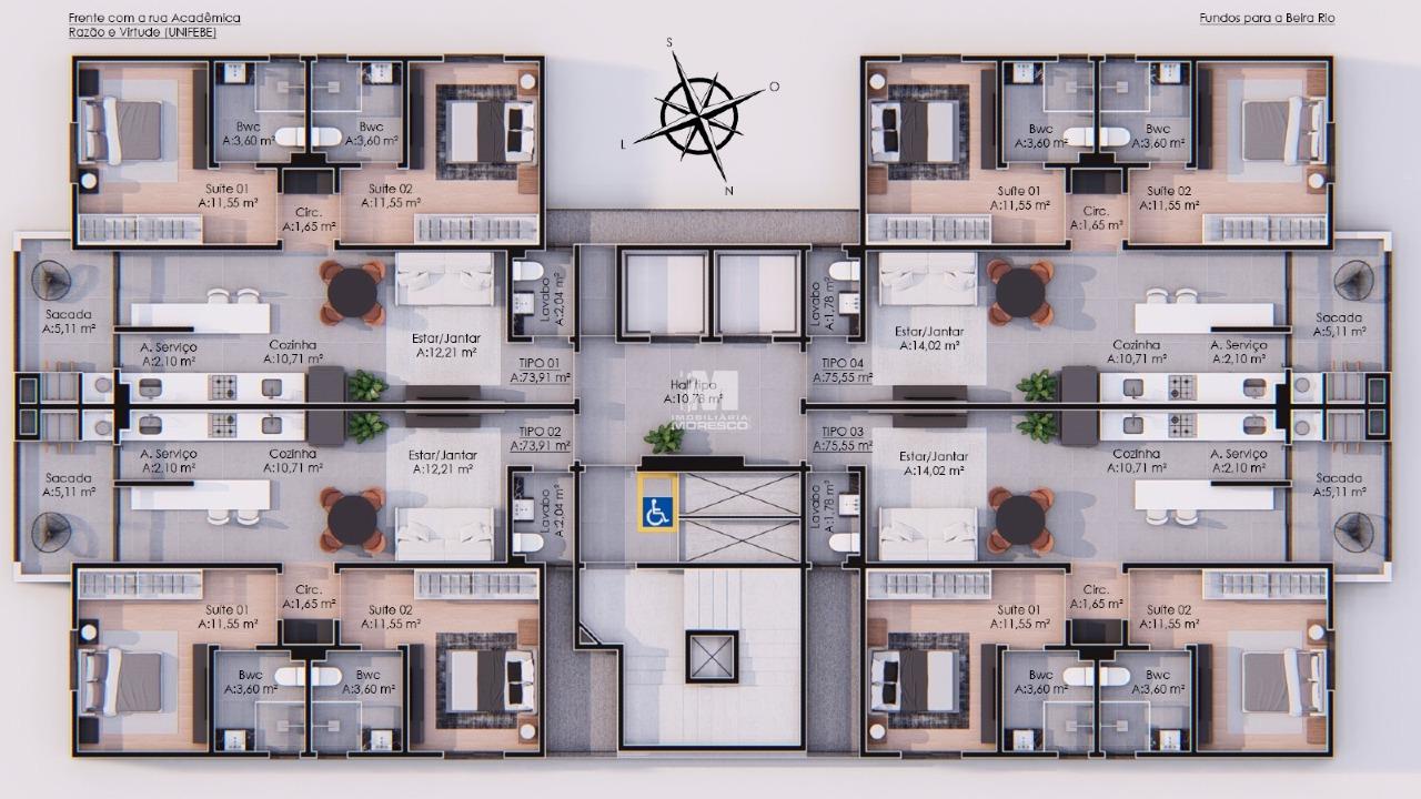 Apartamento à venda no bairro Santa Terezinha: 