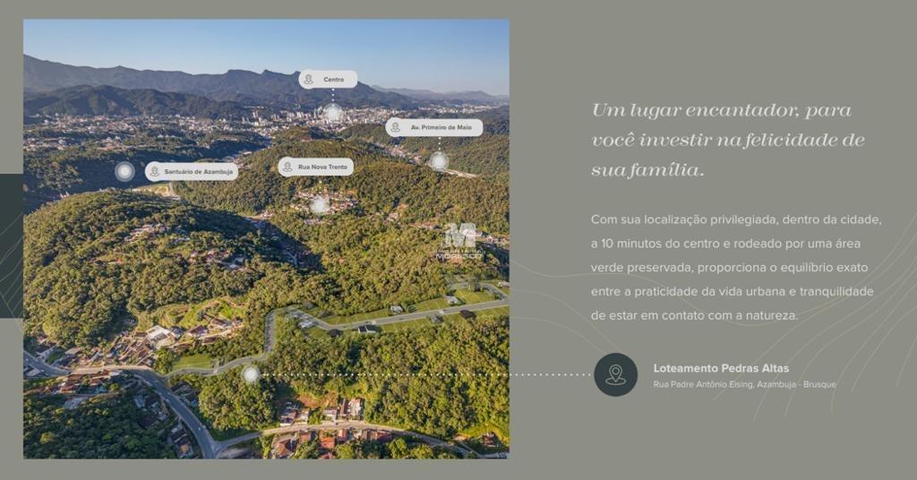 Terreno à venda no bairro Azambuja: 