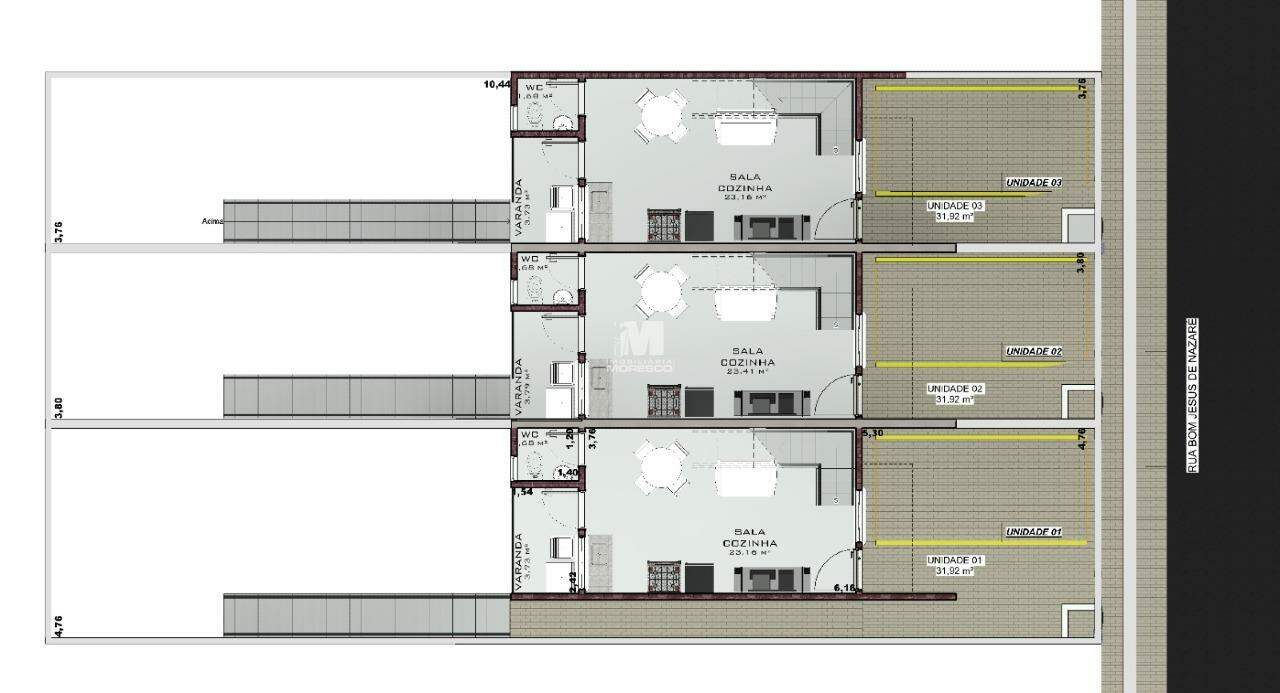 Casa de 2 quartos, 73m² no bairro Tomaz Coelho, em Brusque | Eu Corretor