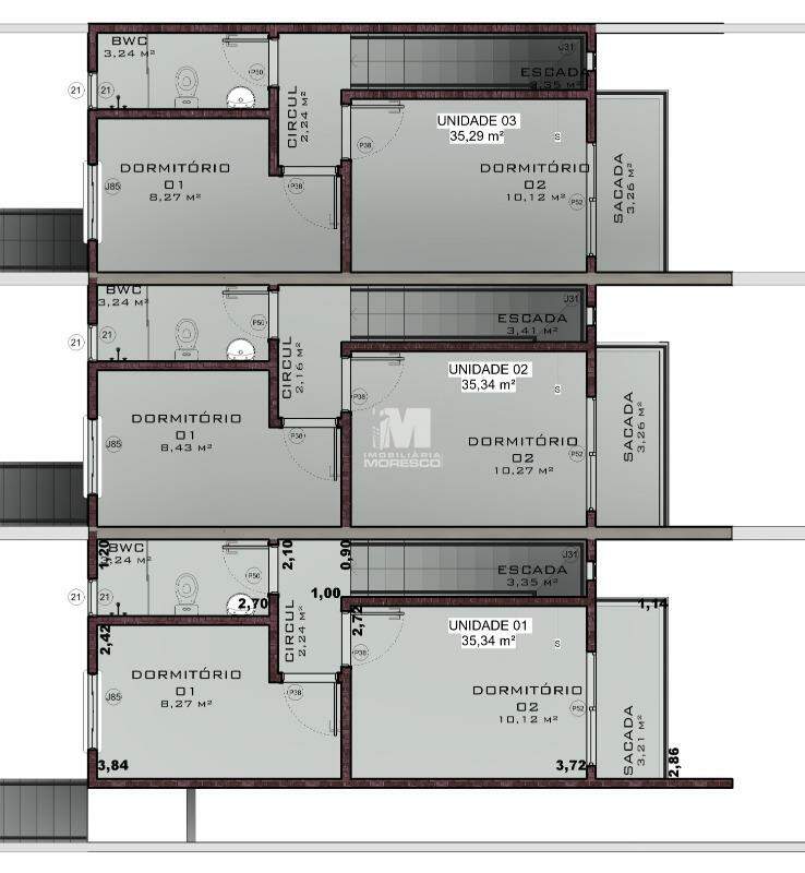 Casa de 2 quartos, 73m² no bairro Tomaz Coelho, em Brusque | Eu Corretor