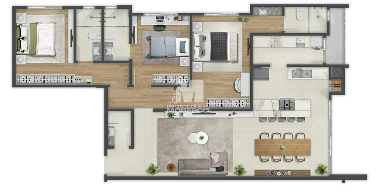 Apartamento à venda no bairro Centro: 