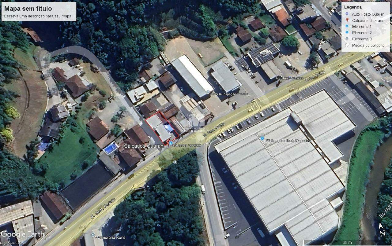 Sala Comercial de 570m² no bairro Guarani, em Brusque | Eu Corretor
